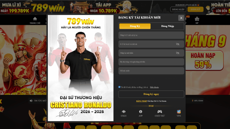 Hướng Dẫn Đăng Ký 789WIN Cho Người Mới